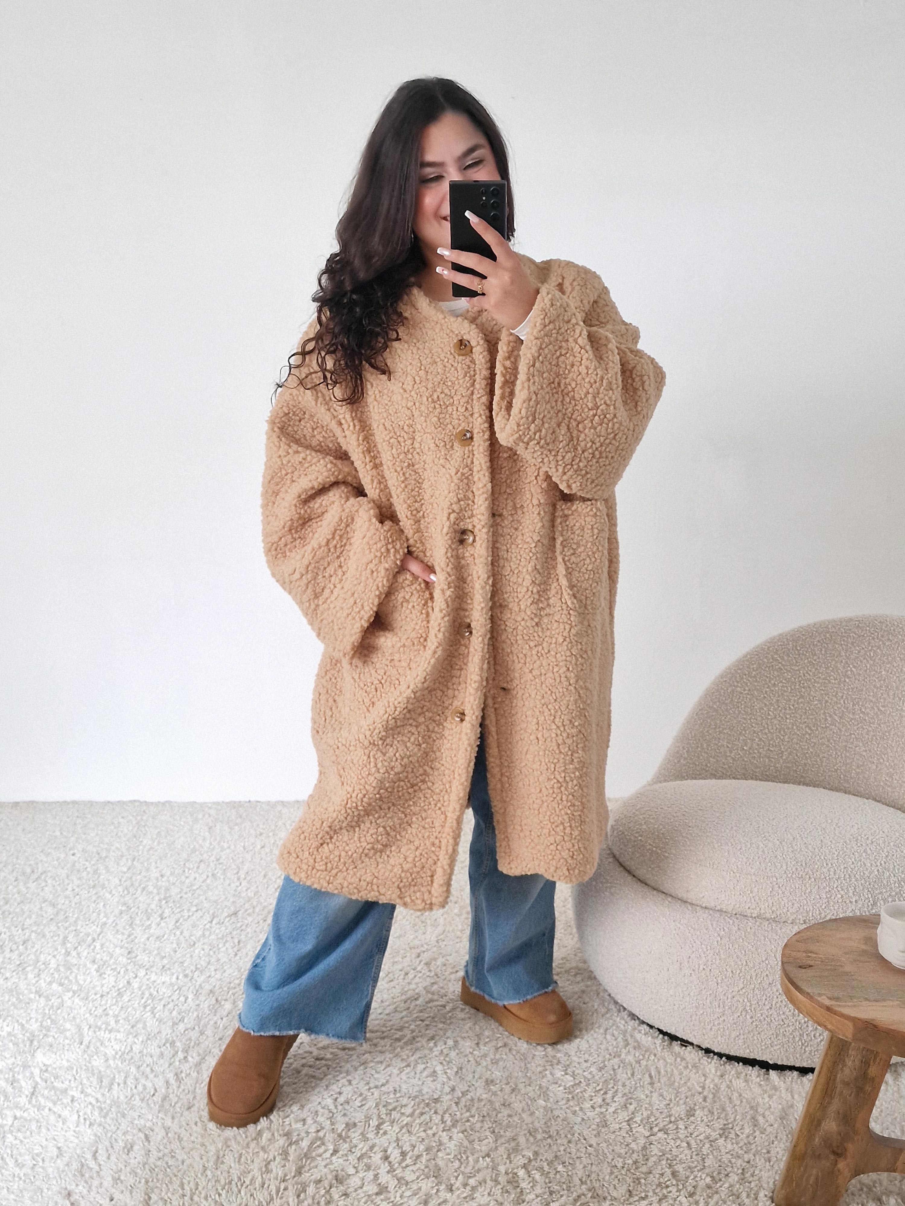 Teddylook Oversize Mantel - ICON - Oatmeal