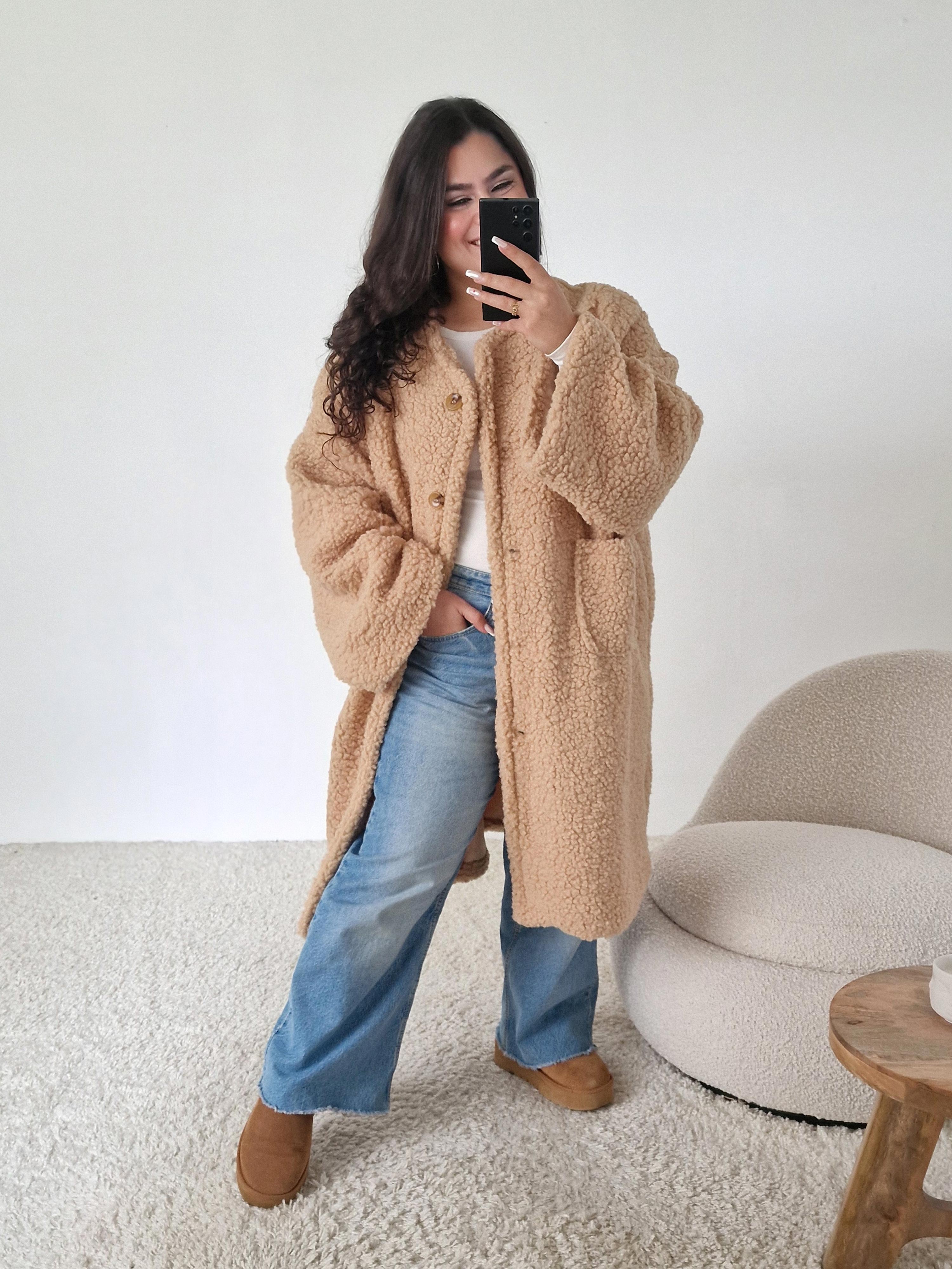 Teddylook Oversize Mantel - ICON - Oatmeal