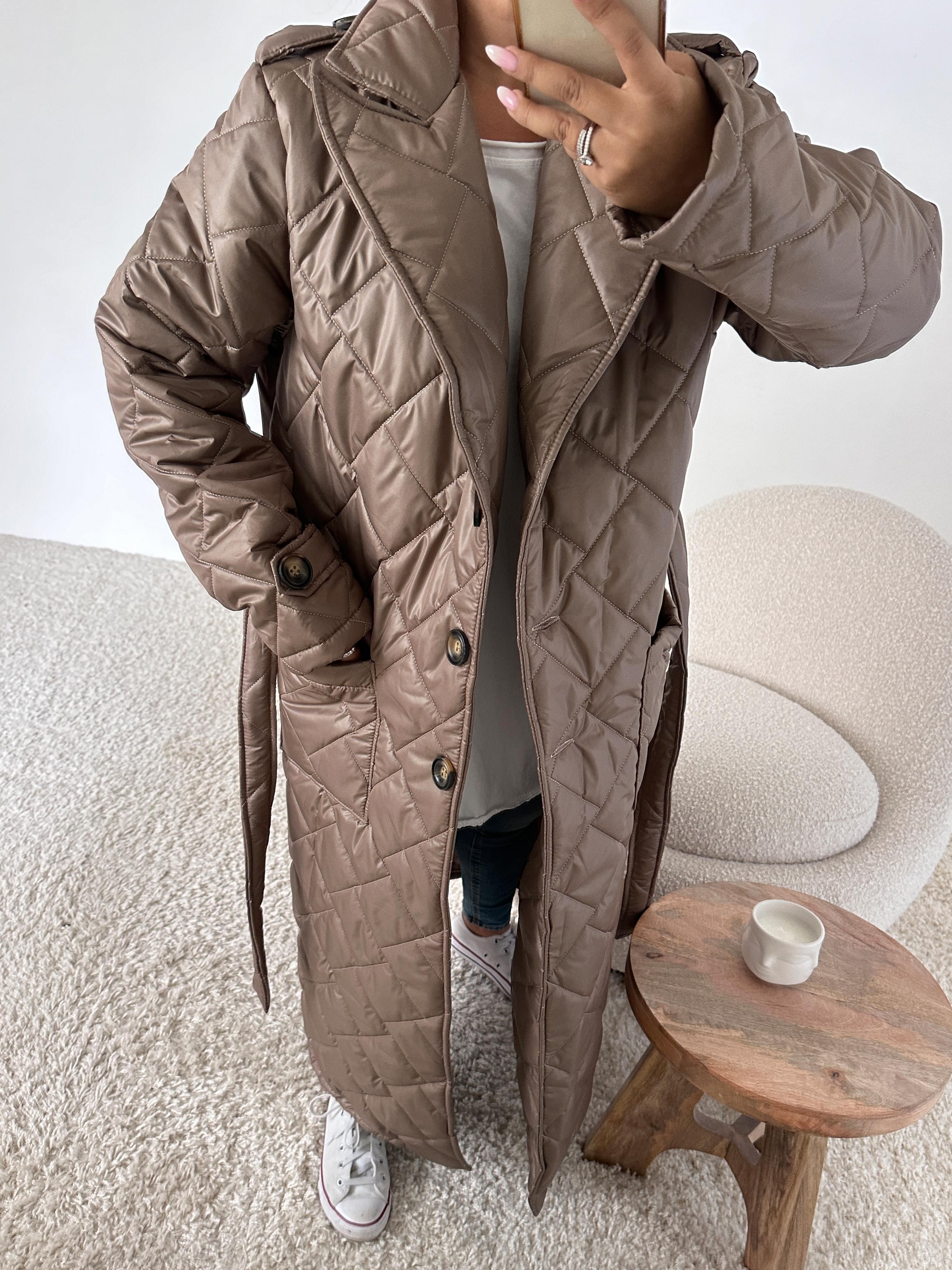 Leichter Trenchcoat - Taupe